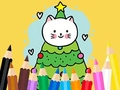 Laro Coloring Book: Cats And Christmas Tree