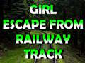Laro Girl Escape From Railway Track