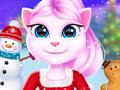 Laro Cat Girl Christmas Decor Game