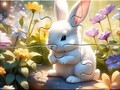 Laro Jigsaw Puzzle: Sunny Forest Rabbit
