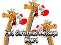 Laro Find Christmas Message Board