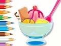 Laro Coloring Book: Ice Cream Sundae