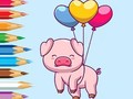 Laro Coloring Book: Balloon Pig