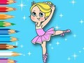 Laro Coloring Book: Ballet Girl