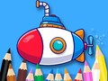 Laro Coloring Book: Submarine