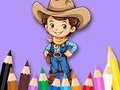 Laro Coloring Book: Cowboy