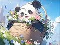 Laro Jigsaw Puzzle: Blanket Panda
