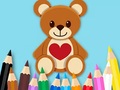 Laro Coloring Book: Toy Bear