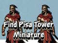 Laro Find Pisa Tower Miniature