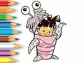 Laro Coloring Book: Monster Costume Girl