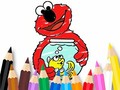 Laro Coloring Book: Elmo New Friend