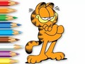 Laro Coloring Book: Garfield Hamburger