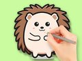 Laro Coloring Book: Cute Hedgehog