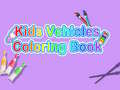 Laro Kids Vehicles Coloring Book