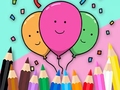Laro Coloring Book: Celebrate-Balloons