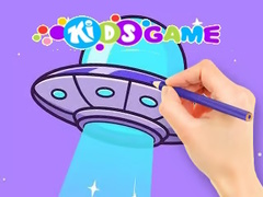 Laro Coloring Book: Spaceship In Planet
