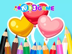 Laro Coloring Book: Heart Balloons
