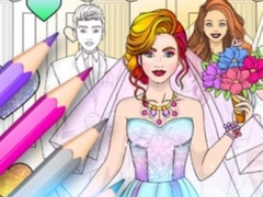Laro Wedding Coloring Dress Up Game