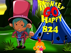 Laro Monkey Go Happy Stage 824