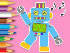Laro Coloring Book: Robot Dancing