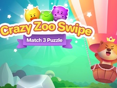 Laro Crazy Zoo Swipe Match 3 Puzzle