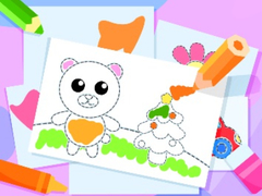 Laro Toddler Drawing: Cute Pig