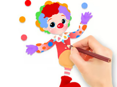 Laro Coloring Book: Funny Clown