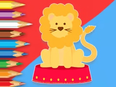 Laro Coloring Book: Circus-Lion