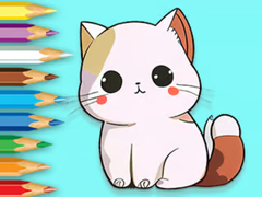 Laro Coloring Book: Cute Kitten