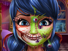 Laro Dotted Girl Halloween Makeup