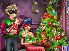 Laro Dotted Girl Family Christmas
