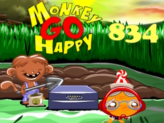 Laro Monkey Go Happy Stage 834