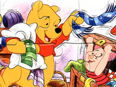Laro Jigsaw Puzzle: Winnie Clean Up