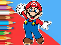 Laro Coloring Book: Mario Happy Skating