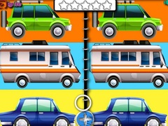 Laro Cartoon Cars Spot The Difference