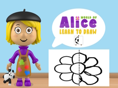 Laro World of Alice Learn to Draw