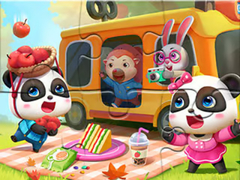 Laro Jigsaw Puzzle: Little Panda Picnic