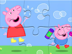 Laro Jigsaw Puzzle: Peppa Pig Blow Bubbles