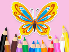Laro Coloring Book: Beautiful Butterfly