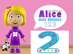 Laro World of Alice Draw Numbers