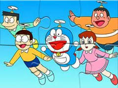 Laro Jigsaw Puzzle: Doraemon Flying