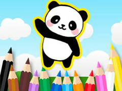 Laro Coloring Book: Cute Panda