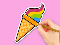Laro Coloring Book: Rainbow Ice Cream