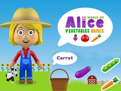 Laro World of Alice Vegetables Names