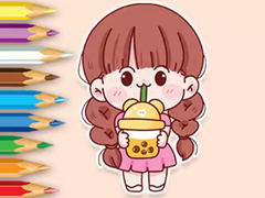 Laro Coloring Book: Lovely Girl