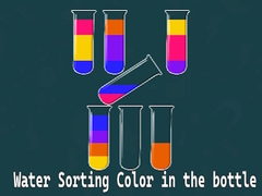 Laro Water Sorting Color in the bottle