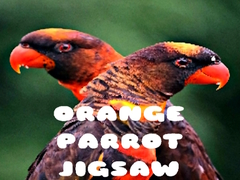Laro Orange Parrot Jigsaw