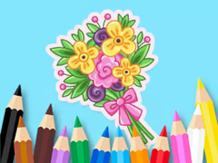 Laro Coloring Book: Love Bouquet
