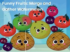 Laro Funny fruits: merge and gather watermelon