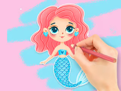 Laro Coloring Book: Enjoying Mermaid